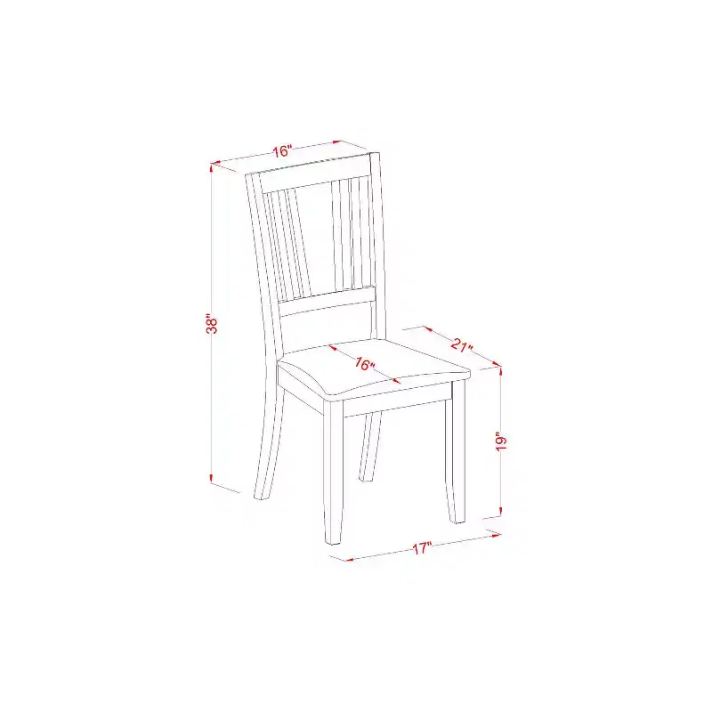 Ensemble dînette rond - Table de cuisine avec 4 chaises - Ensemble de salle à manger moderne