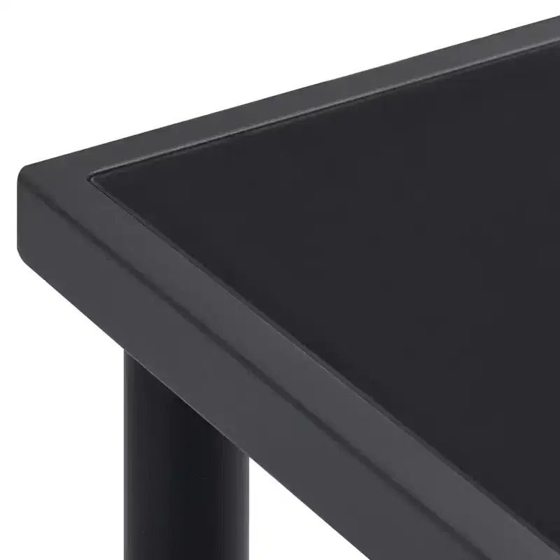 vidaXL Ensemble repas d'extérieur anthracite, noir