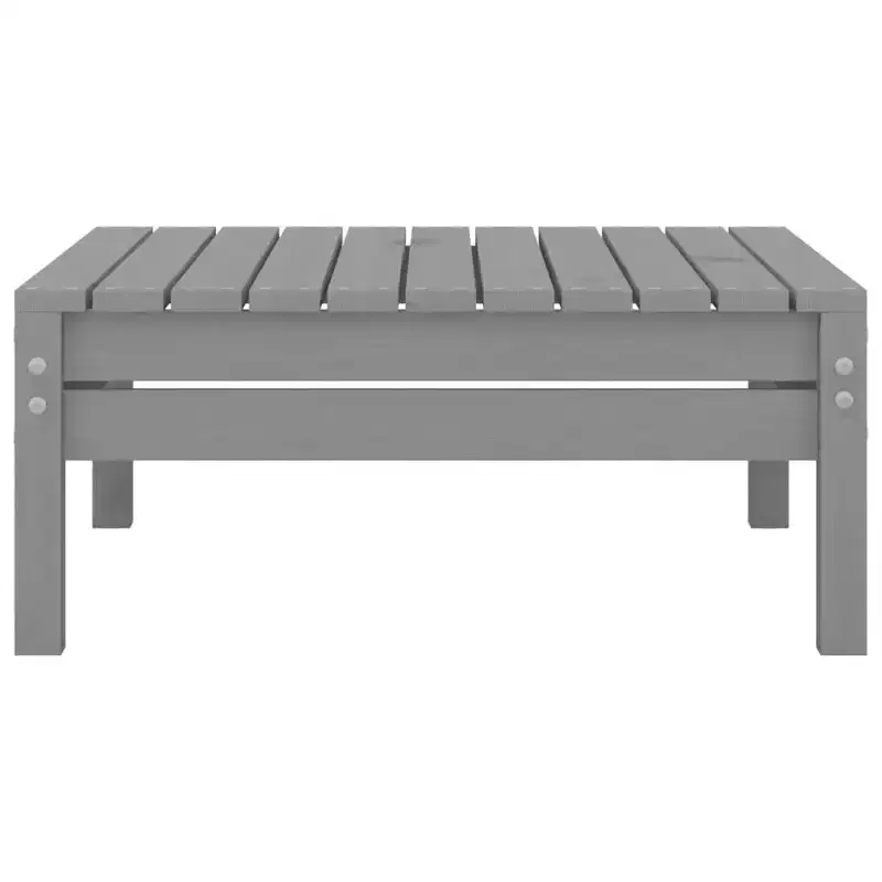 vidaXL Ensemble de jardin modulable en pin massif gris