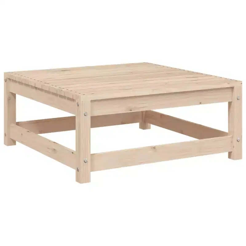 vidaXL Salon de jardin 9 pcs Bois de pin massif