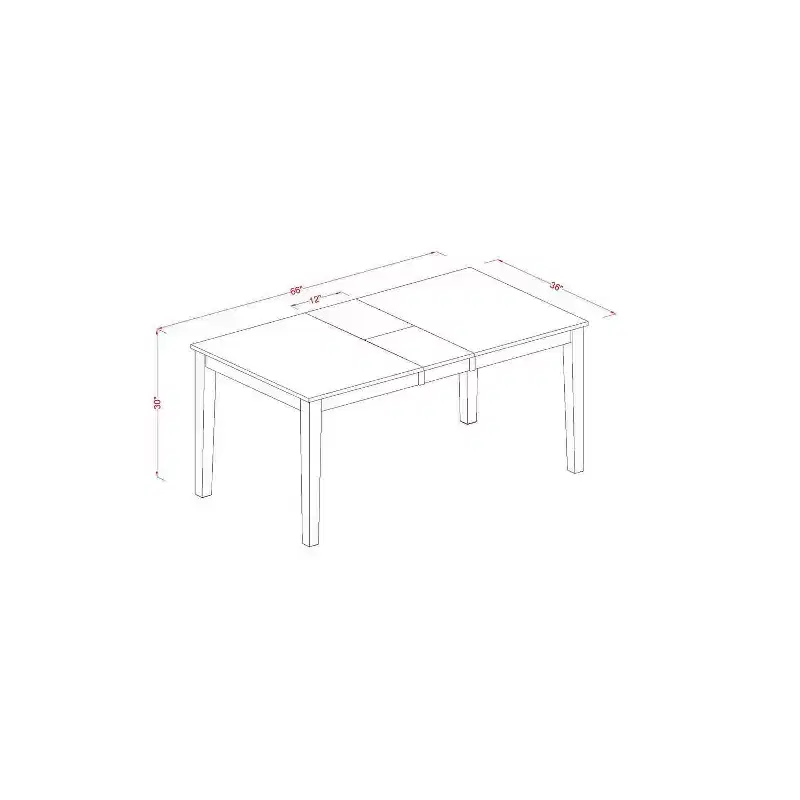 Ensemble de salle à manger Island Interiors - Table et chaises pour la maison, la cuisine, le restaurant