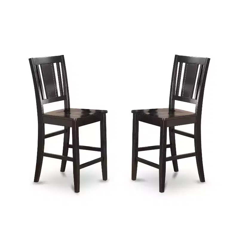 Ensemble de salle à manger hauteur comptoir - Table et chaises 3 pièces - Ensemble de pub de cuisine moderne - Table 30x48 pouces