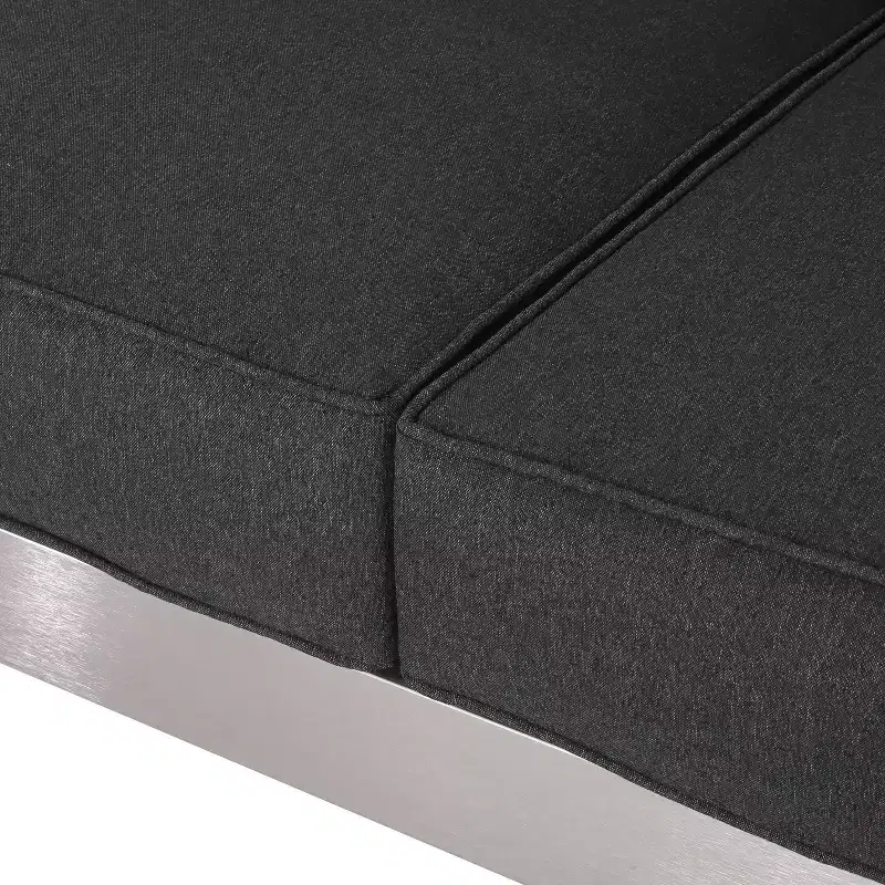 Christopher Knight Home Albion - Ensemble de conversation d'extérieur 4 places en aluminium avec brasero
