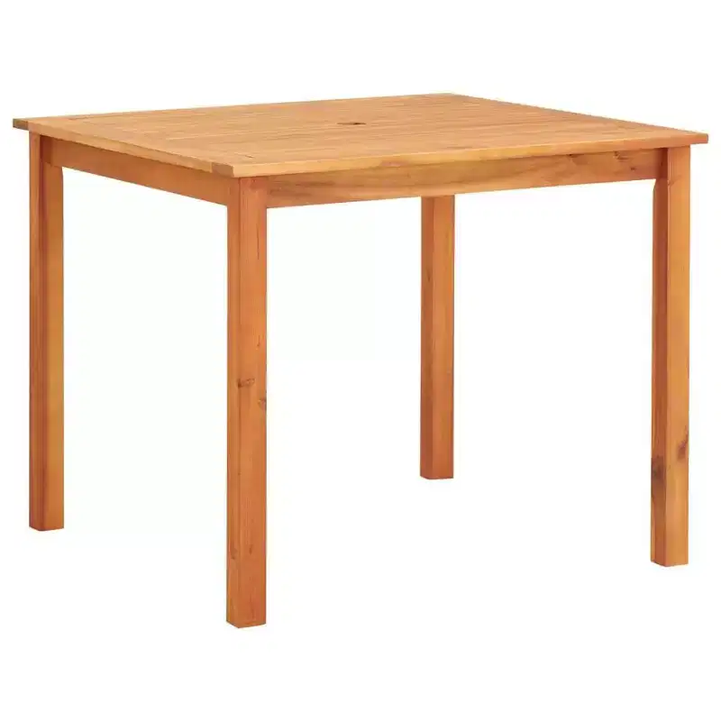 vidaXL Ensemble repas en bois d'acacia avec coussins/foncé 3/5 pièces