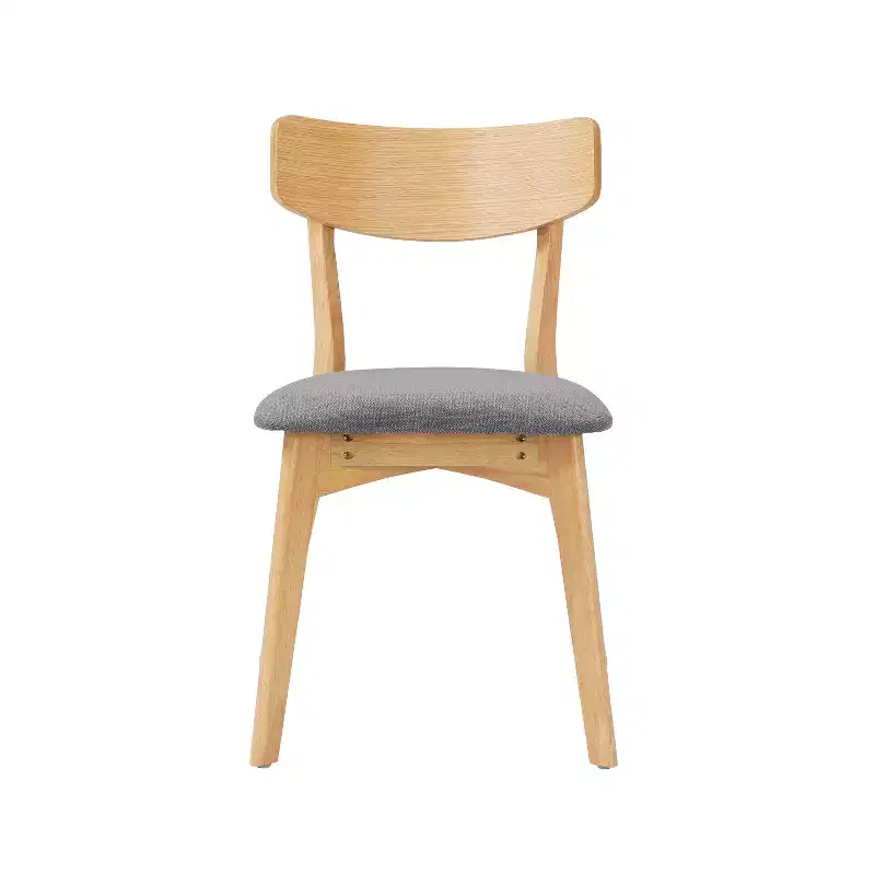 Christopher Knight Home Adrian Ensemble de salle à manger 5 pièces en bois de style moderne du milieu du siècle avec chaises rembourrées