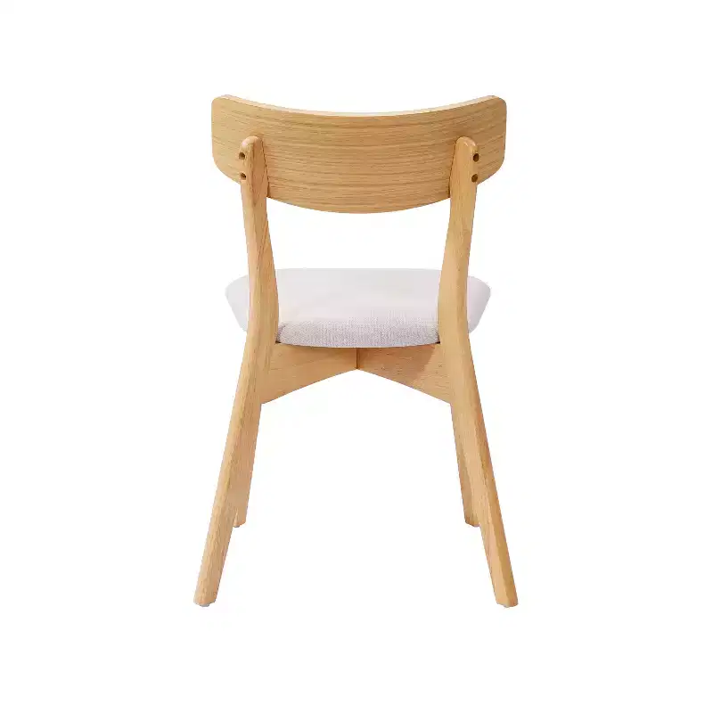 Christopher Knight Home Adrian Ensemble de salle à manger 5 pièces en bois de style moderne du milieu du siècle avec chaises rembourrées