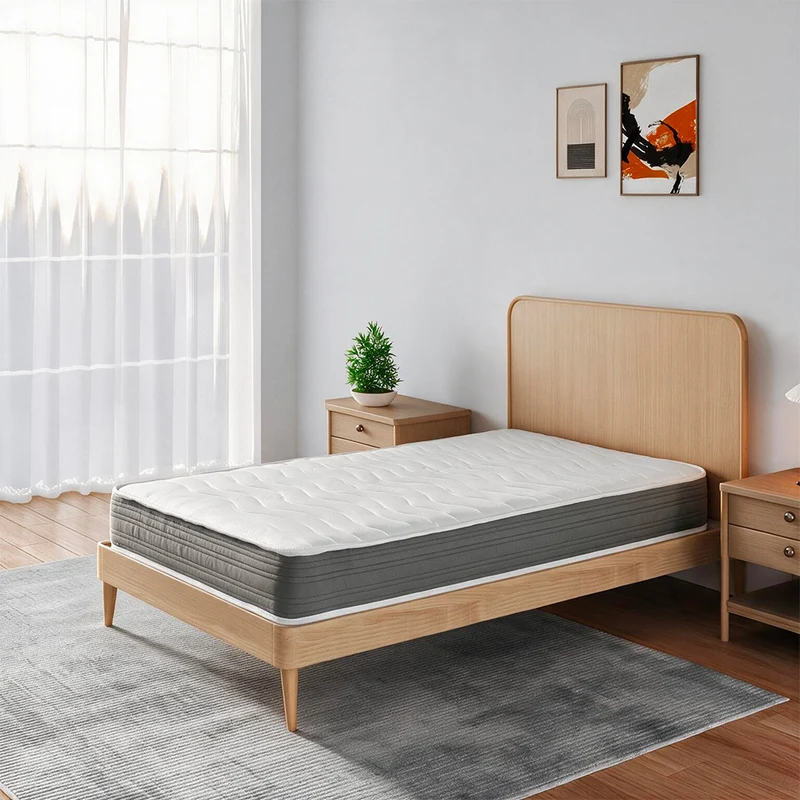 Materasso singolo anallergico e anti acaro 90x190x18H cm - Silver