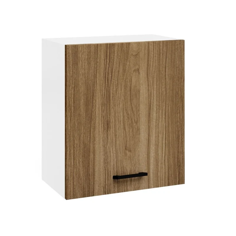 Pensile cucina con anta colore noce naturale 60x32x72H cm