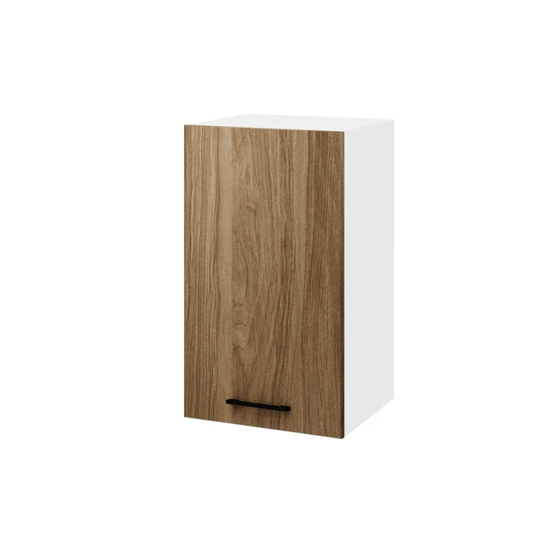 Pensile cucina con anta colore noce naturale 40x32x72H cm