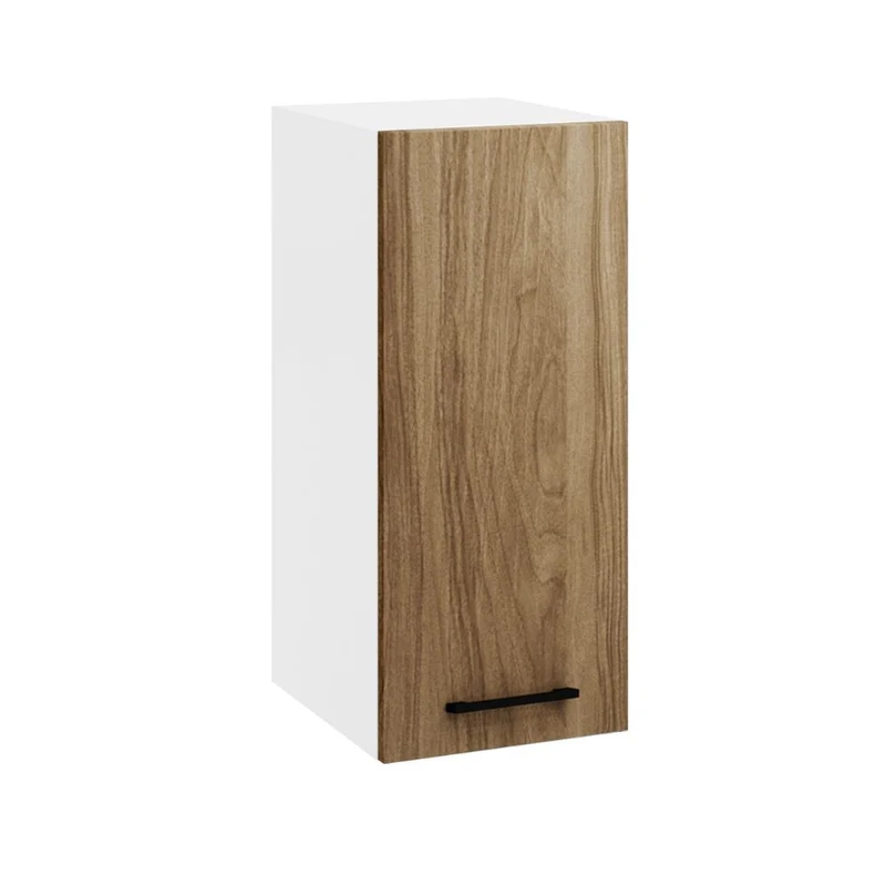 Pensile cucina con anta colore noce naturale 30x32x72H cm