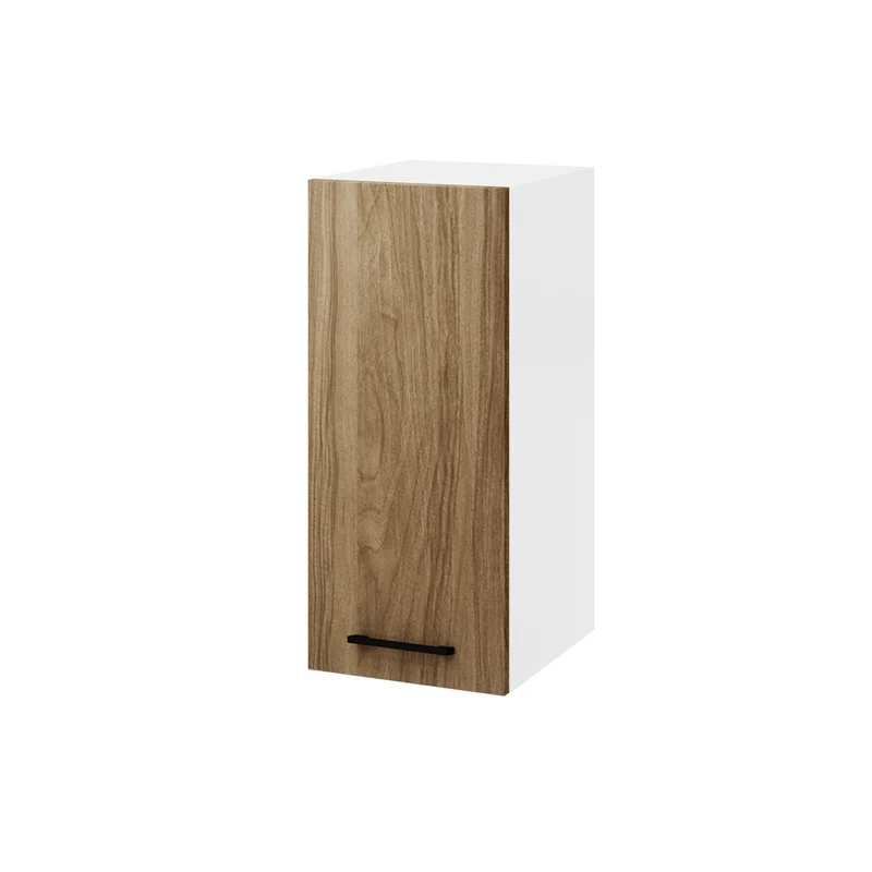 Pensile cucina con anta colore noce naturale 30x32x72H cm