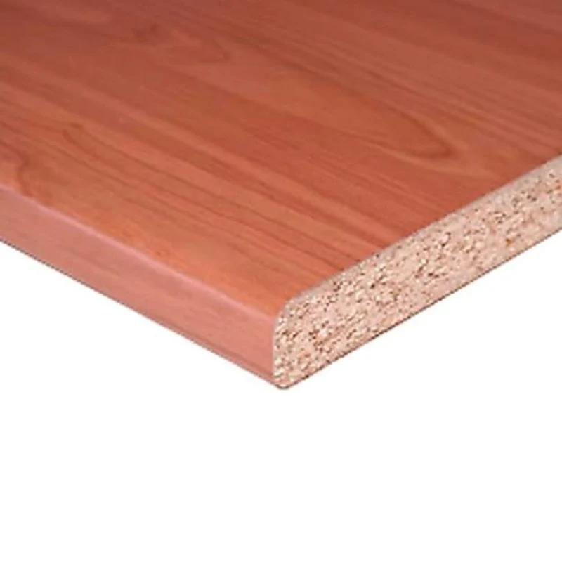 Top cucina con bordo stondato colore ciliegio 195x60x3.8H cm