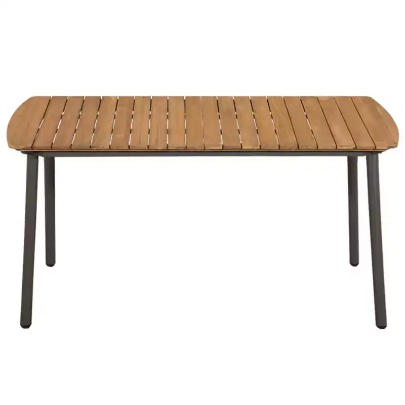 vidaXL Ensemble de salle à manger d'extérieur Table et chaises Meubles en résine tressée Noir 6 pièces