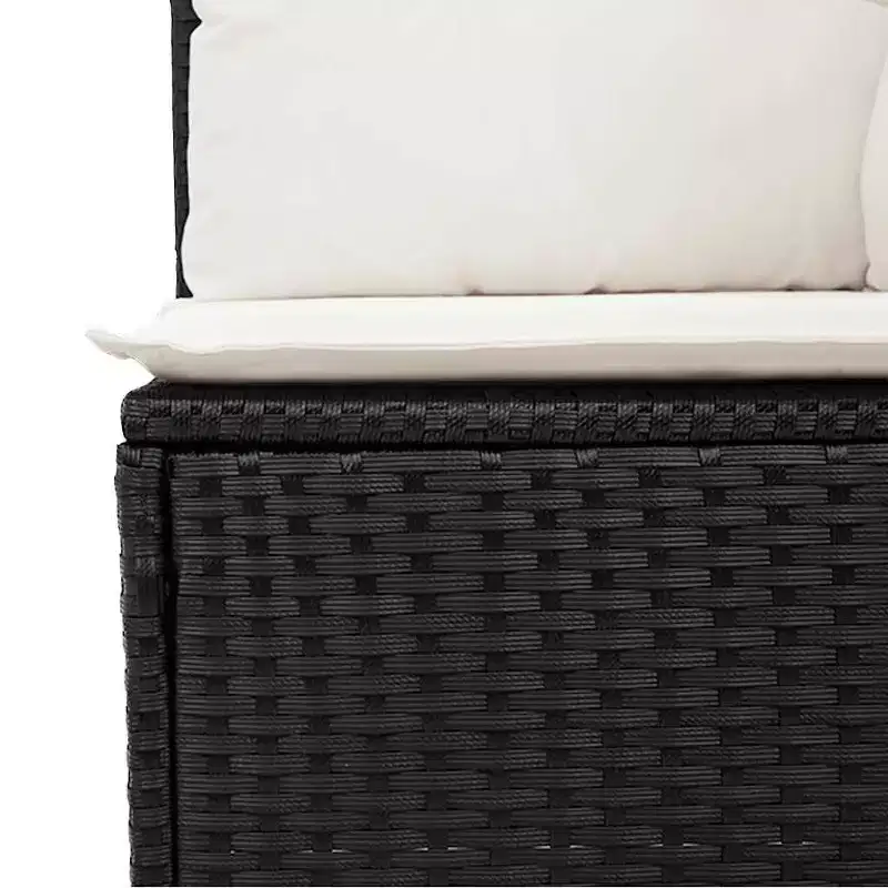 vidaXL Salon de jardin moderne avec coussins de diverses couleurs
