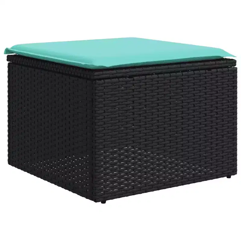 vidaXL Salon de jardin modulable avec coussins et design ajustable