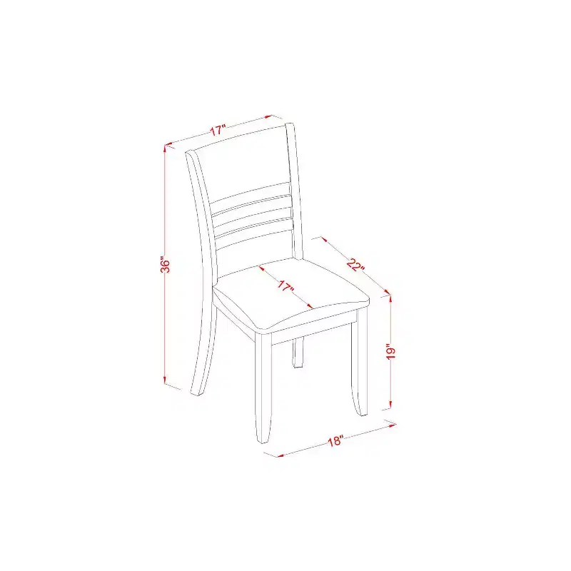 Ensemble de salle à manger gothique - Table et chaises - Grande table rectangulaire avec rallonge - Mobilier de salle à manger élégant