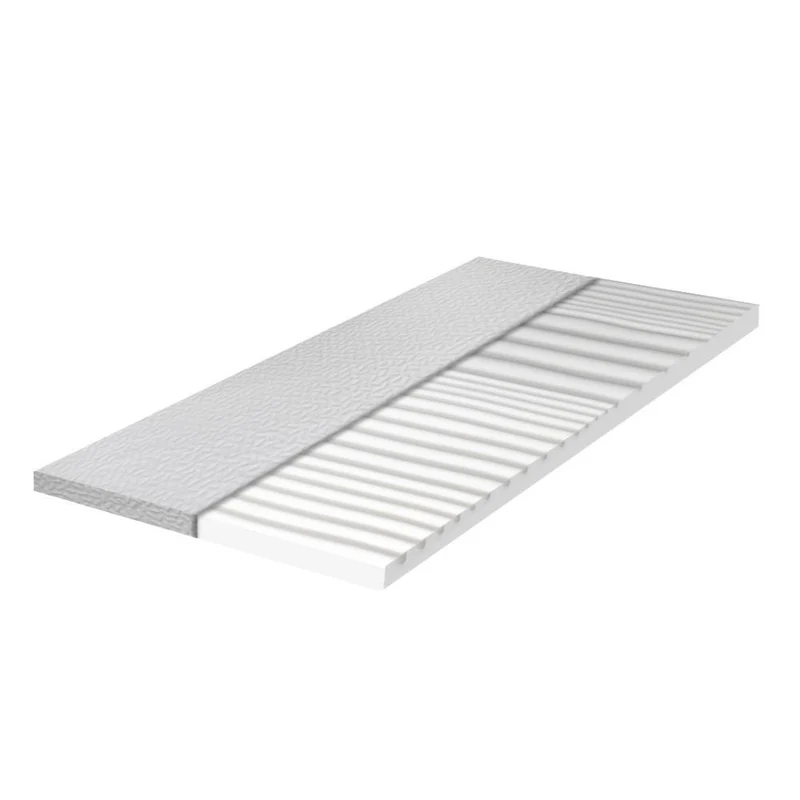 Topper in memory foam massaggiante sfoderabile 120x190x5H cm - Relax120