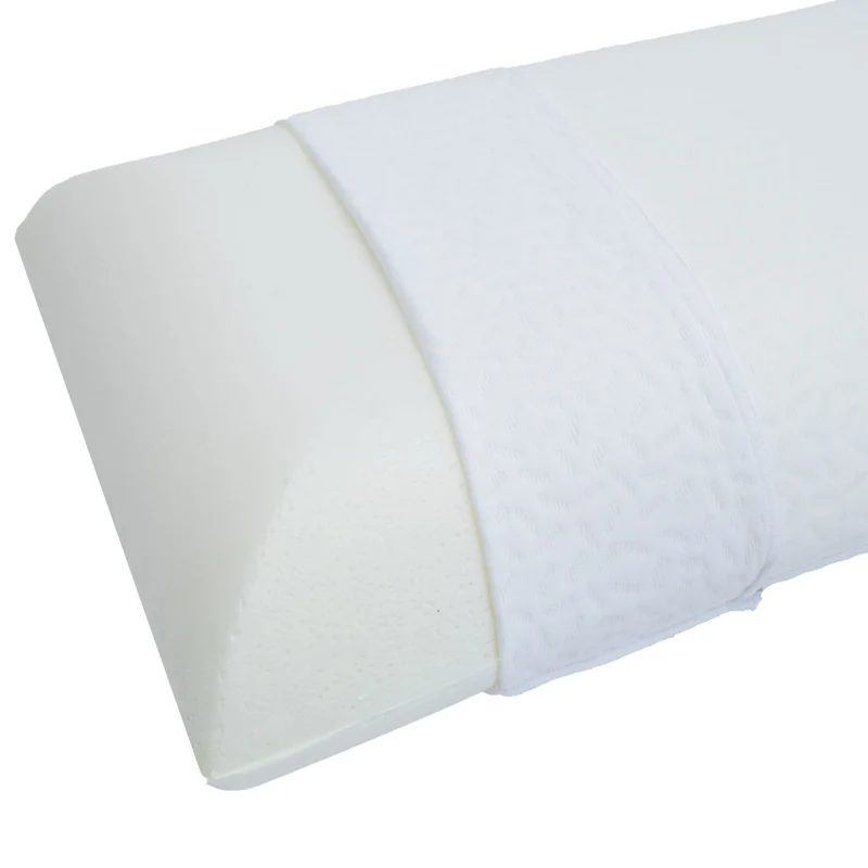 Cuscino in memory foam con maglina Premium federa rimovibile 72x42x18H cm