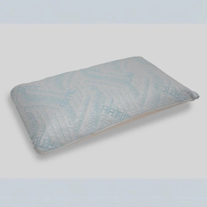 Cuscino in memory foam con federa removibile colore bianco 72x42x13H cm
