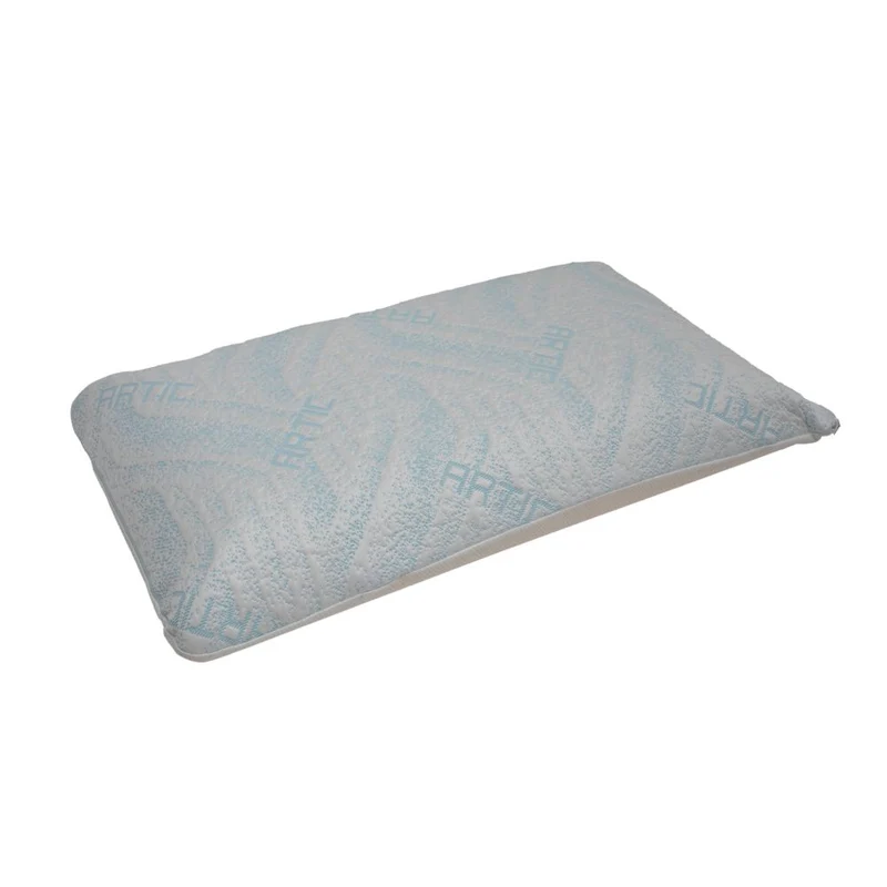 Cuscino in memory foam con federa removibile colore bianco 72x42x13H cm