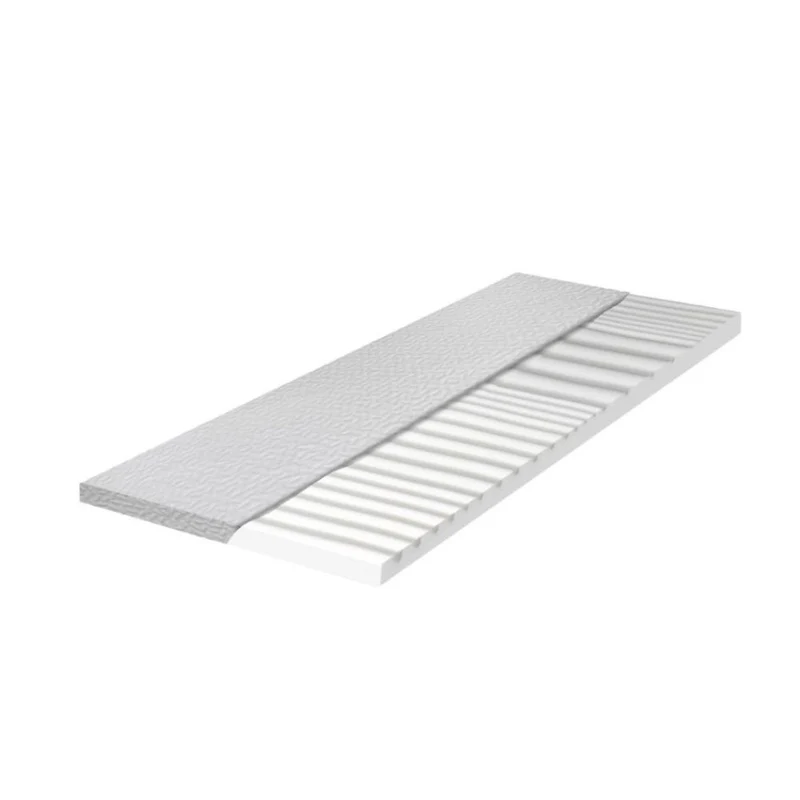 Topper in memory foam massaggiante sfoderabile 80x190x5H cm - Relax80