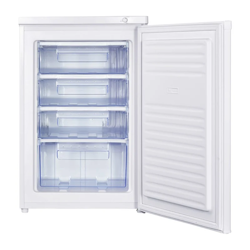 Congelatore verticale porta reversibile e cassetti 91 lt bianco - Daya DCV12SM3WE0