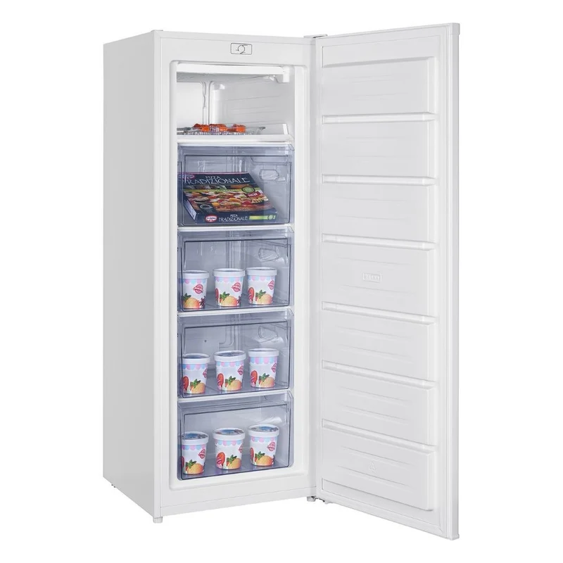 Congelatore verticale con 4 cassetti 168lt colore bianco - Daya DCV21SM3WE0