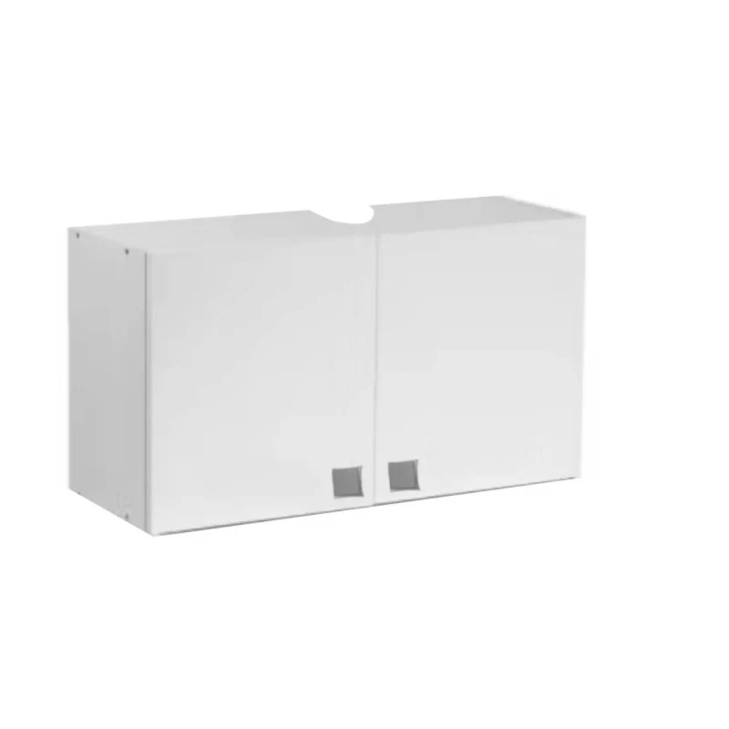 Pensile cappa cucina con 2 ante colore bianco 60x40H cm - Wismon