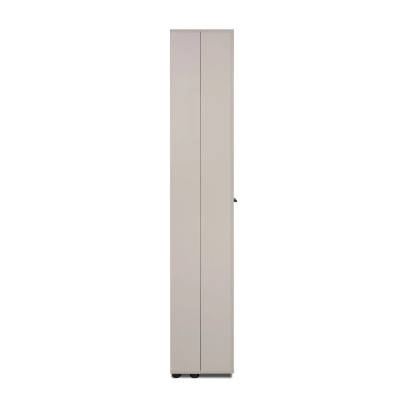 Scarpiera 2 ante con scomparti colore cashmere 74x181H cm - Magika