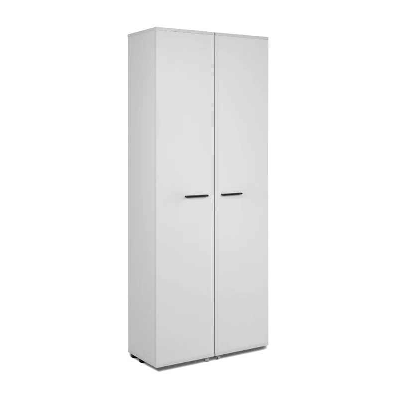 Scarpiera a 2 ante con scomparti colore bianco 74x181H cm - Magika