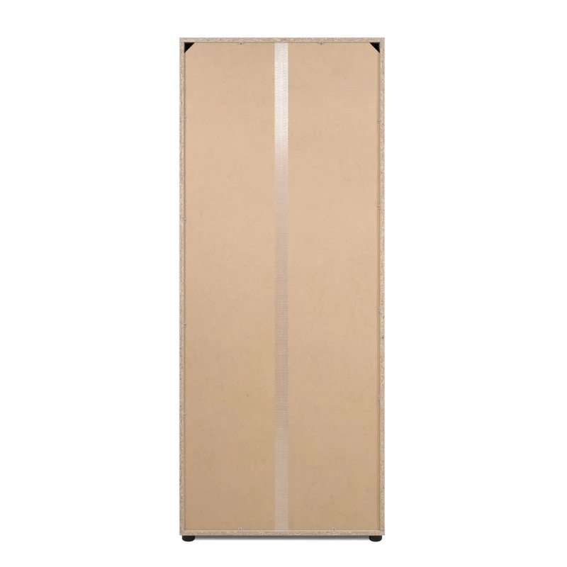Scarpiera a 2 ante con scomparti colore bianco 74x181H cm - Magika