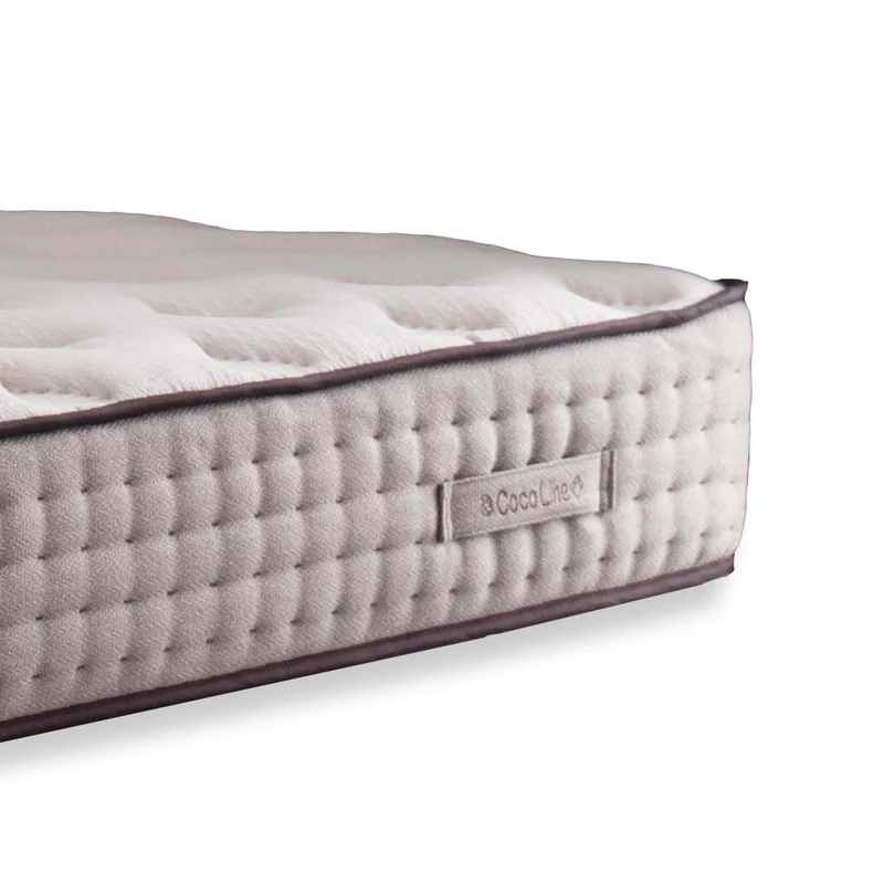 Materasso matrimoniale multistrato con fibra naturale 160x190x28H cm - Linxe