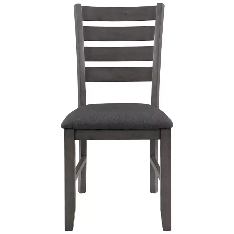 Ensemble de salle à manger rustique Whisen 6 pièces en bois avec 4 chaises et un banc