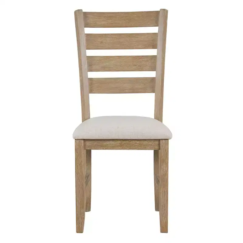 Ensemble de salle à manger rustique Whisen 6 pièces en bois avec 4 chaises et un banc