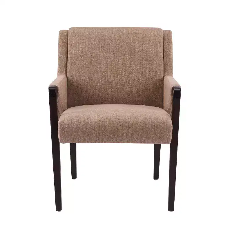 Christopher Knight Home Harish Ensemble de salle à manger moderne 7 pièces en bois d'hévéa rembourré en lin avec table rectangulaire