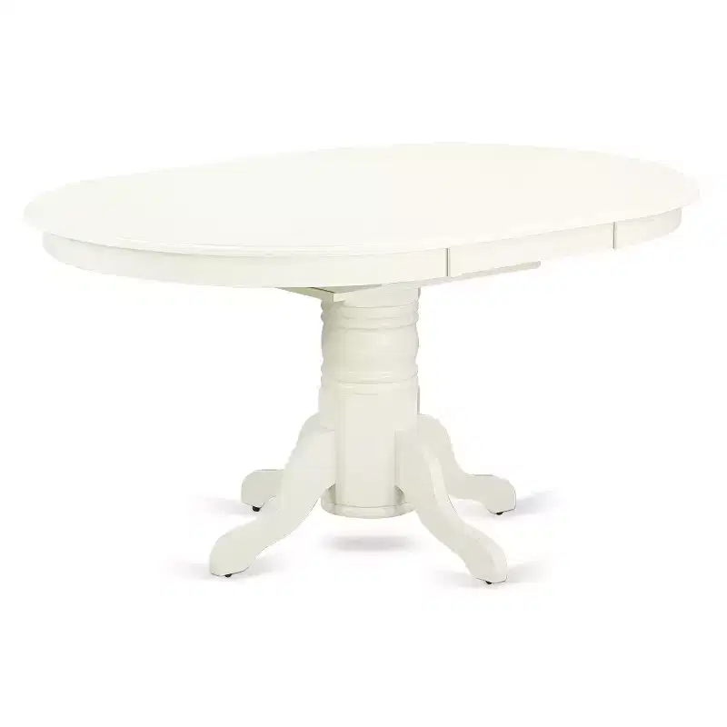 Ensemble de salle à manger 7 pièces en bois Table à rallonge papillon marron selle