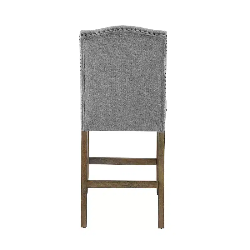 Ensemble de salle à manger 8 pièces Grayson en marbre gris/bois flotté - Steve Silver Co.