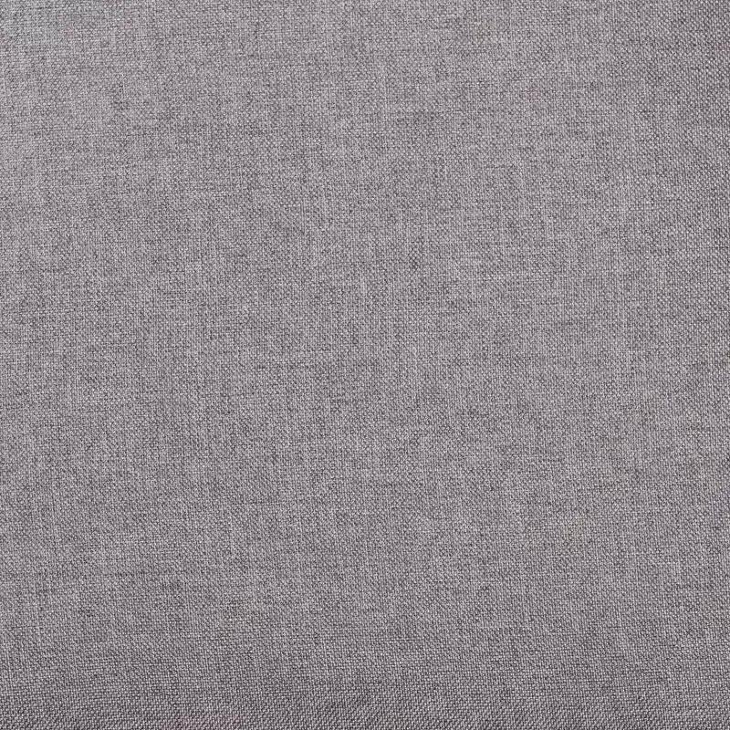 Ensemble de salle à manger 5 pièces Baxton Studio Nellie moderne en tissu gris et bois marron foncé