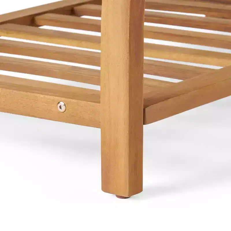 Christopher Knight Home Caydon Salon de jardin 8 places en bois d'acacia avec coussins
