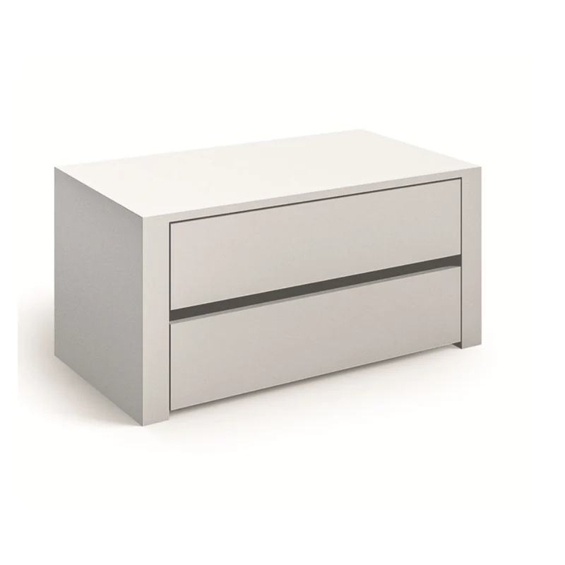 Cassettiera interna per armadio con 2 cassetti colore bianco 77,8x43H cm - Alice