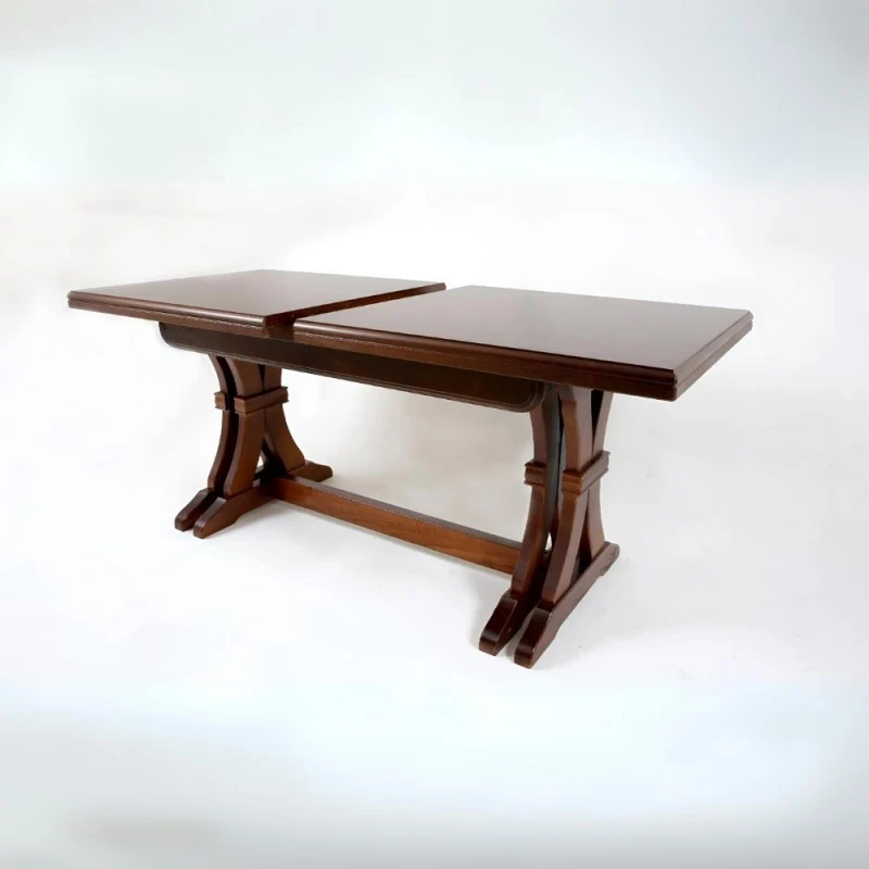 Tavolo allungabile in legno massello 180x79H cm - Polignano