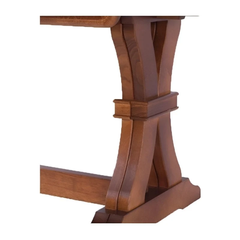 Tavolo allungabile in legno massello 180x79H cm - Polignano