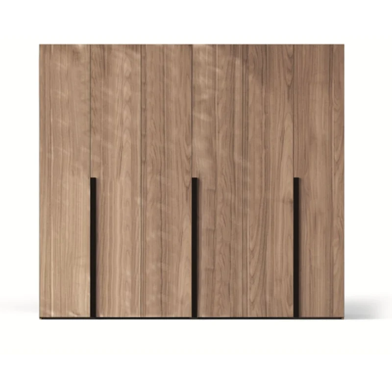 Armadio con 6 ante battenti colore noce america 276x250H cm - Coco