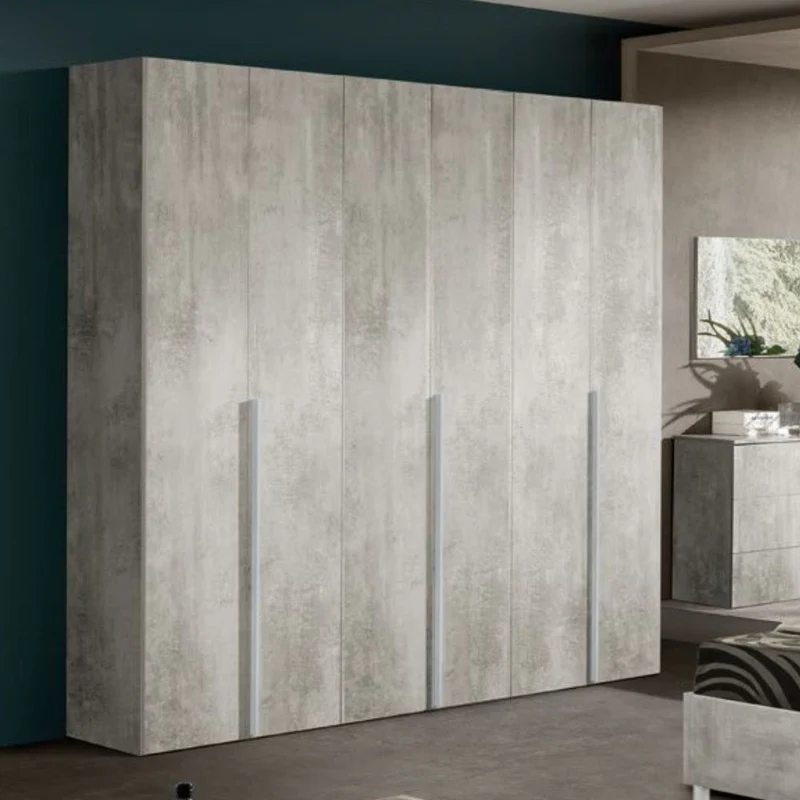 Armadio con 6 ante colore ossido 241x240H cm - Saturn