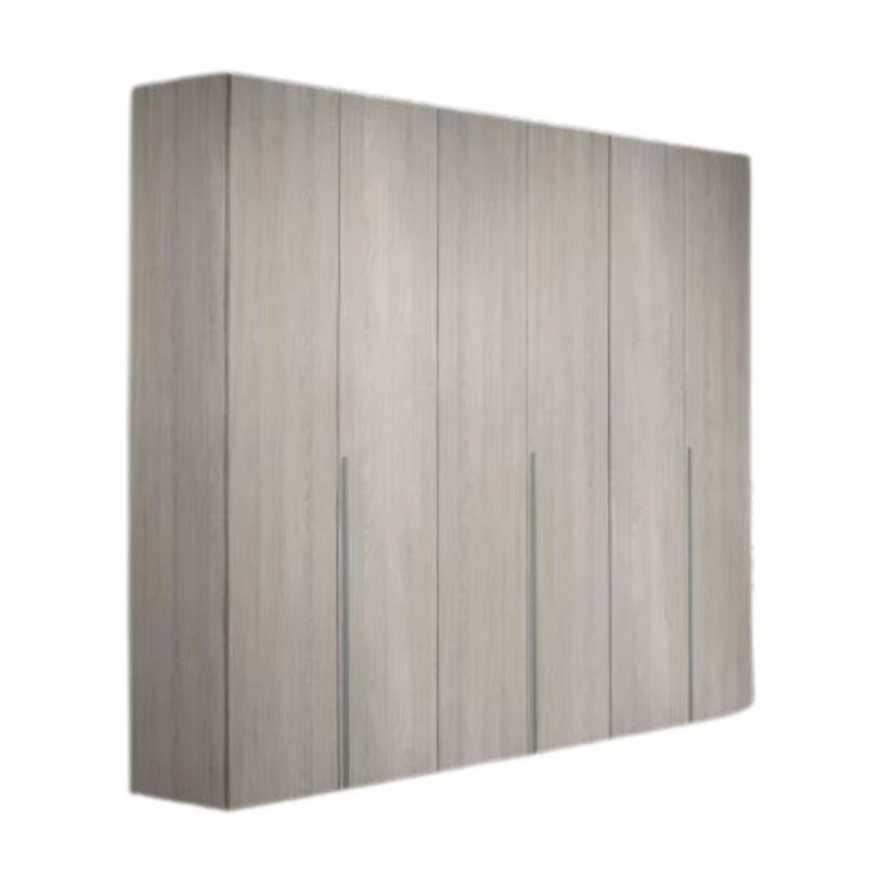 Armadio a 6 ante battenti colore perla 241x240H cm - Urano