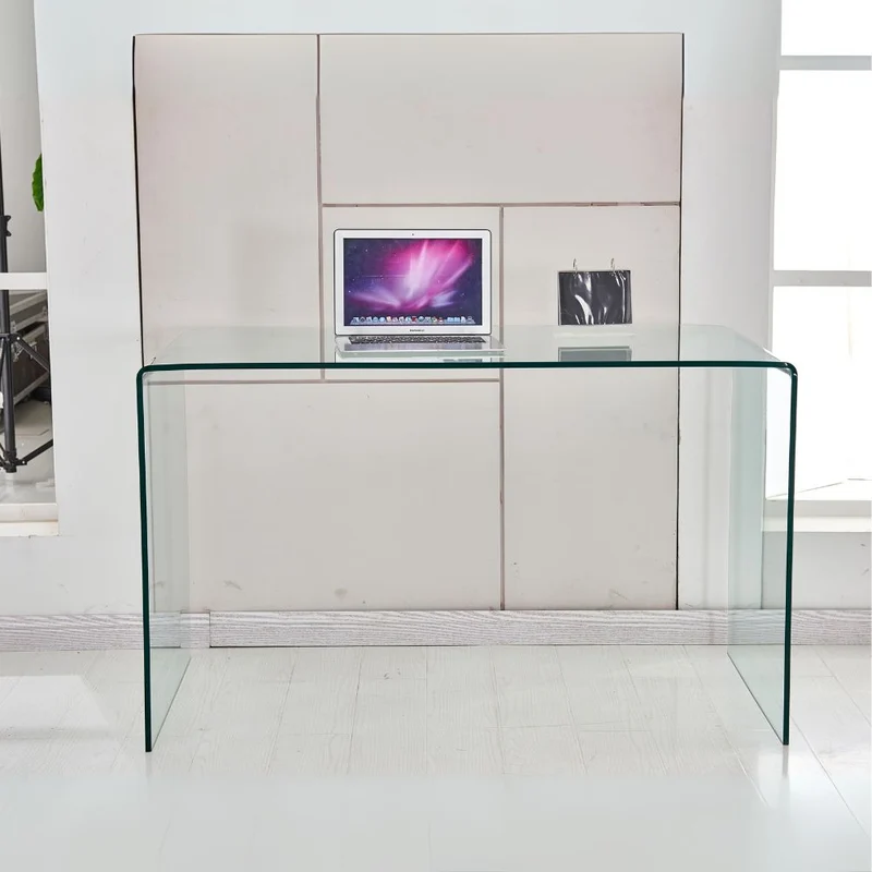 Tavolo scrivania in vetro temperato 125x75H cm - Tamerice