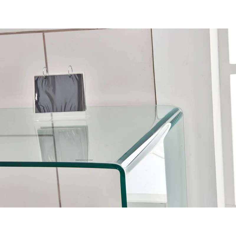 Tavolo scrivania in vetro temperato 125x75H cm - Tamerice