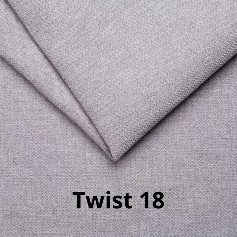 Divano 3 posti con funzione letto tessuto grigio chiaro - Fly