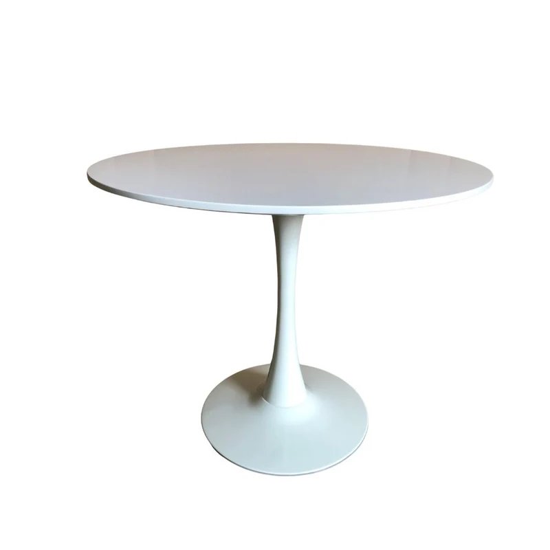 Tavolo rotondo colore bianco 90x73H cm - Derek
