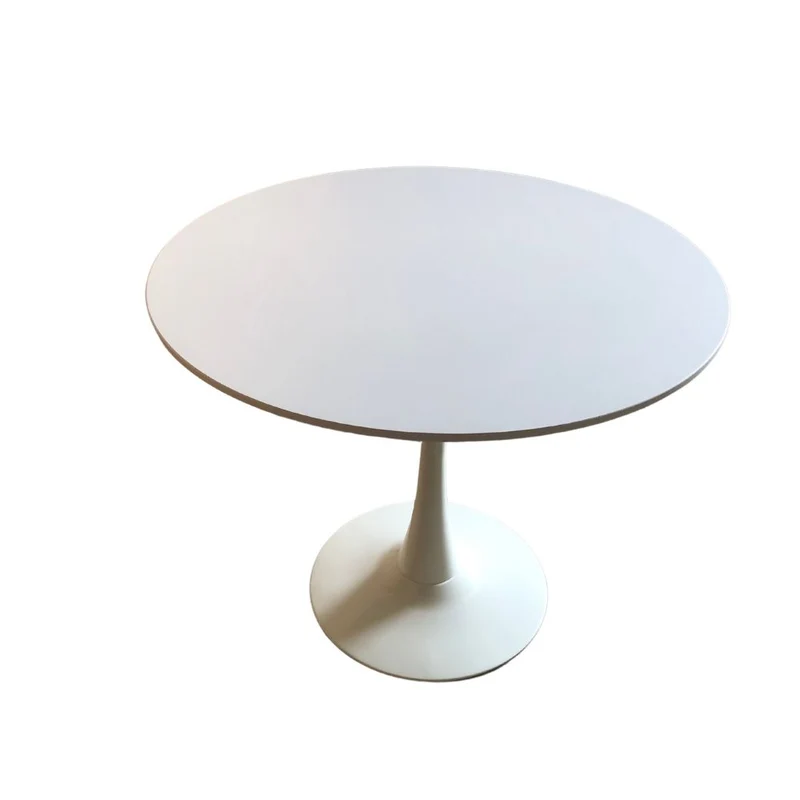 Tavolo rotondo colore bianco 90x73H cm - Derek